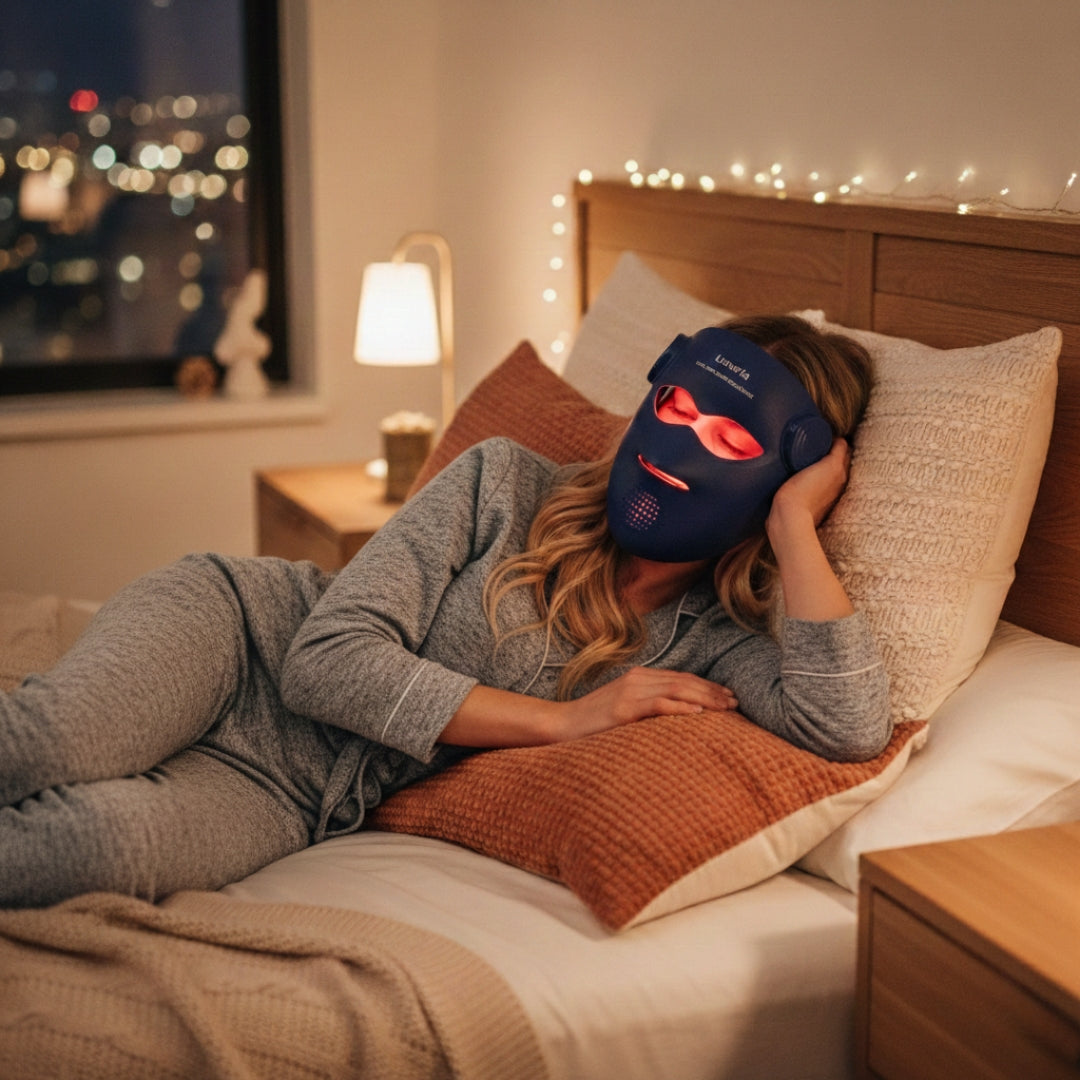 Lunaria LED Lysterapi Ansiktsmaske