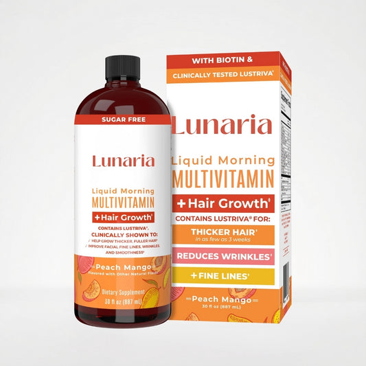 Lunaria Flytende Morgen Multivitamin + Hårvekst