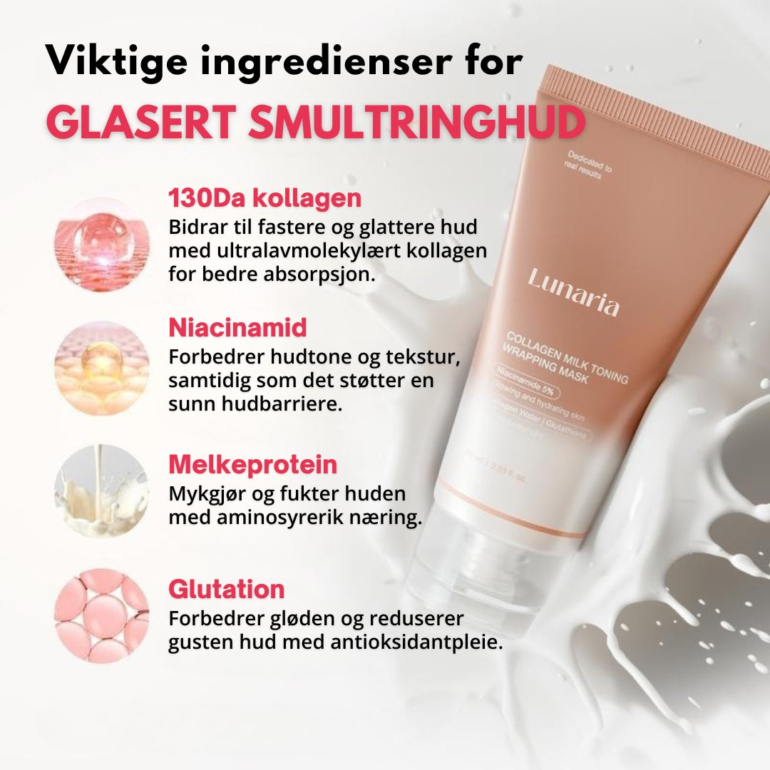Lunaria Melkehud Glød Låse Kollagen Duo