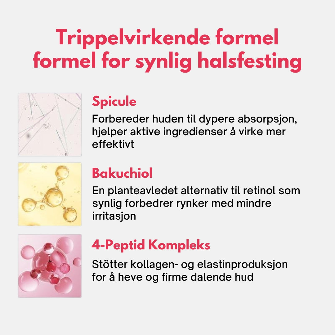 LUNARIA Perfekt Halsløft-sett