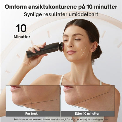 Mikrostrøm Ansiktsapparat + Deep Vita C Kapselkrem