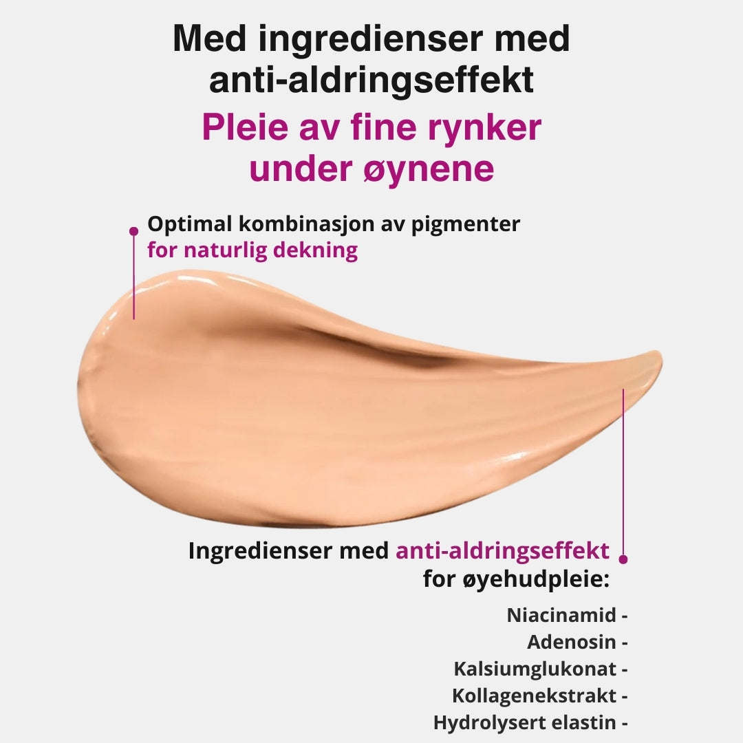 Lunaria Kalsium Øyekrem mot Mørke Flekker
