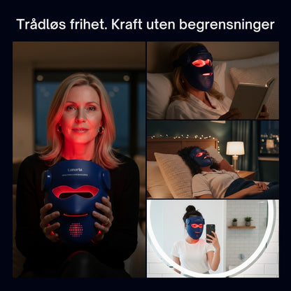 Lunaria LED Lysterapi Ansiktsmaske