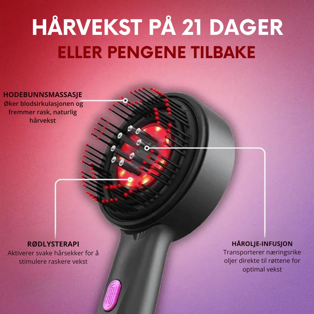 Lunaria RedGrow Hodebunnsmassasjer