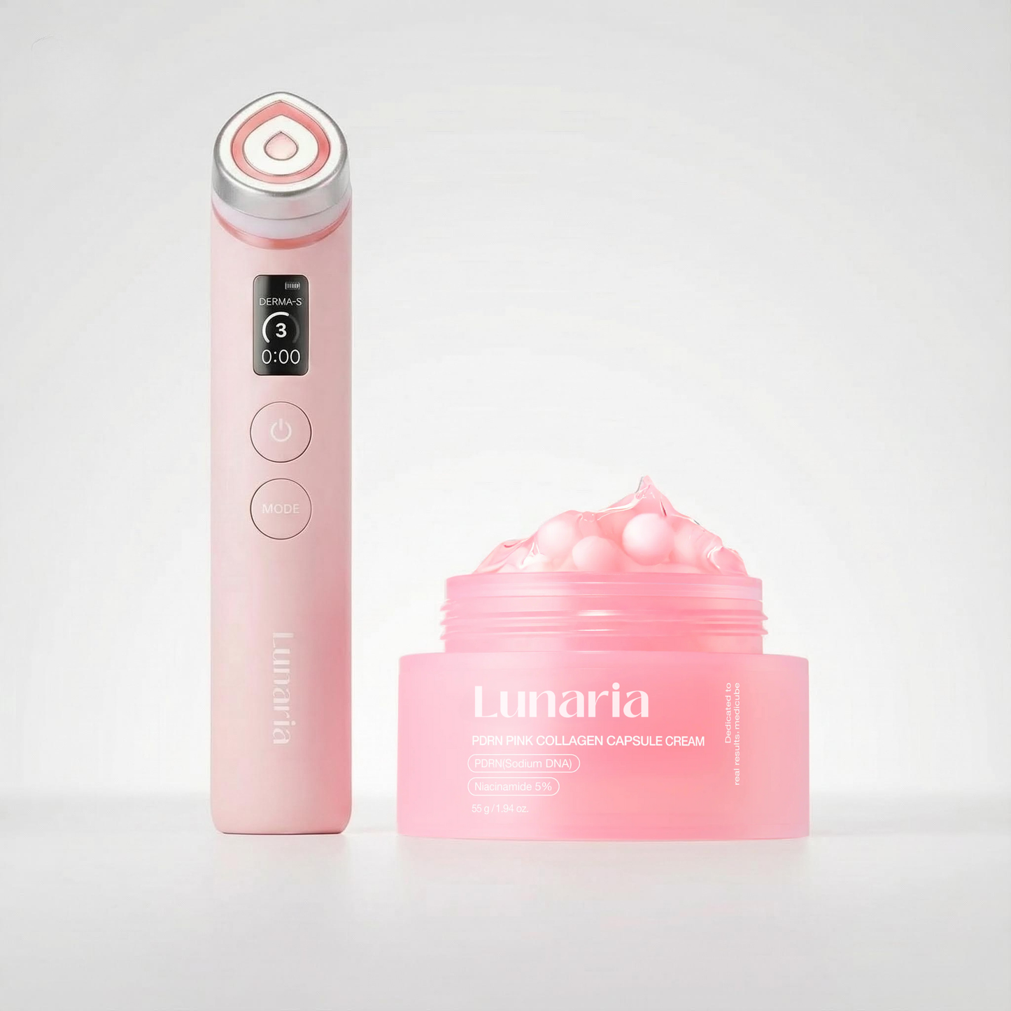 HudBooster Pro + Pink PDRN  Kollagen Kapselkrem