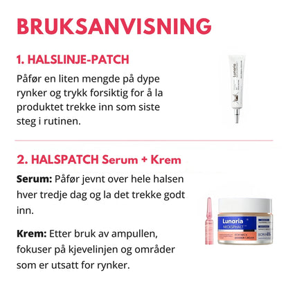 LUNARIA Perfekt Halsløft-sett