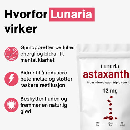 Lunaria Astaxanthin Hud & Glow