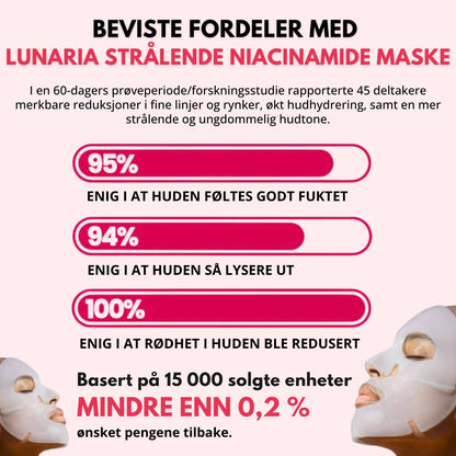 Lunaria Strålende Niacinamide Maske