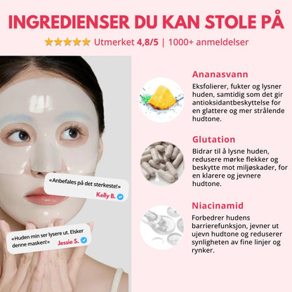 Lunaria Strålende Niacinamide Maske