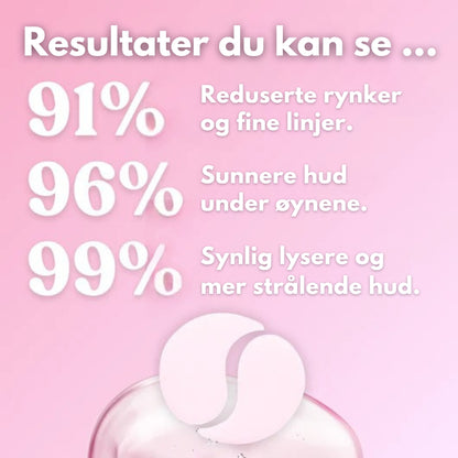 Lunaria InstaLøft PDRN & Kollagen Øyepatcher