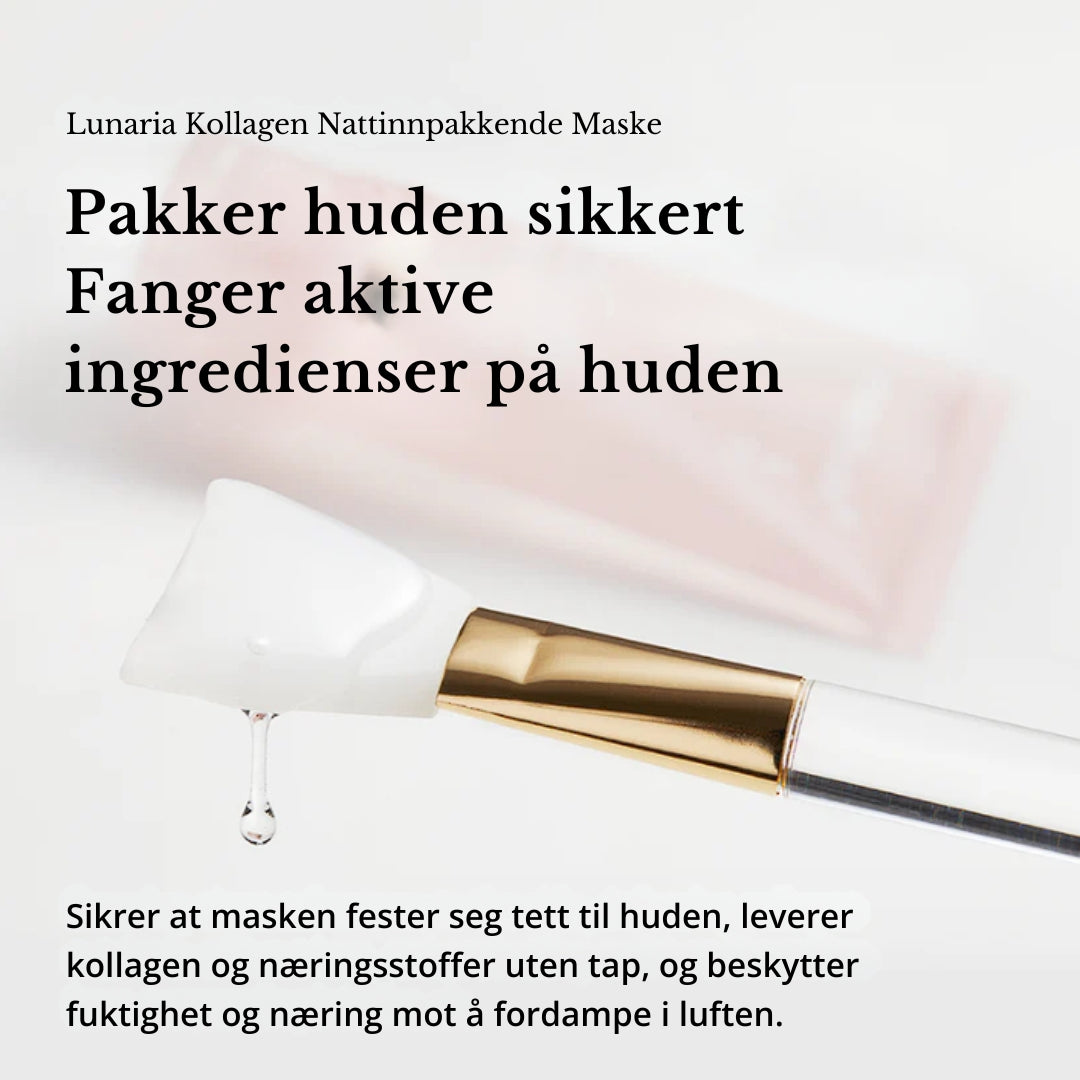Lunaria Kollagen Nattinnpakkende Maske