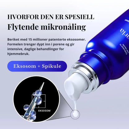 Lunaria Éndags Eksosom-Shot Poreampulle