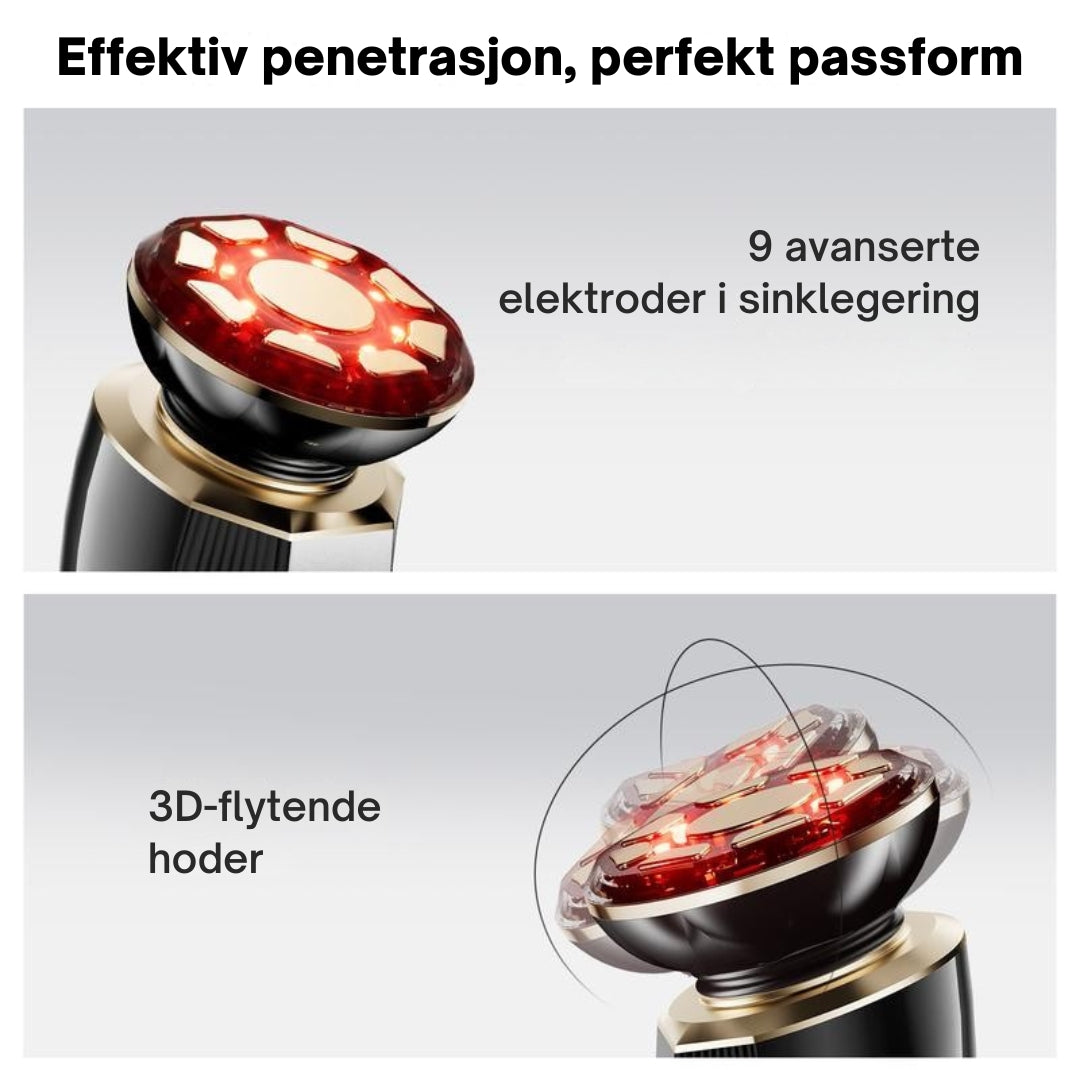 Mikrostrøm Ansiktsapparat + Deep Vita C Kapselkrem