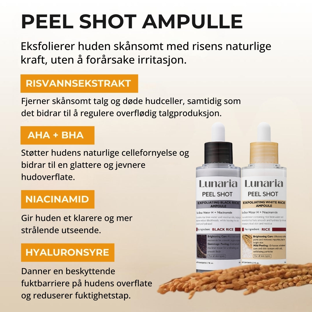 Lunaria Peel Shot-pakke