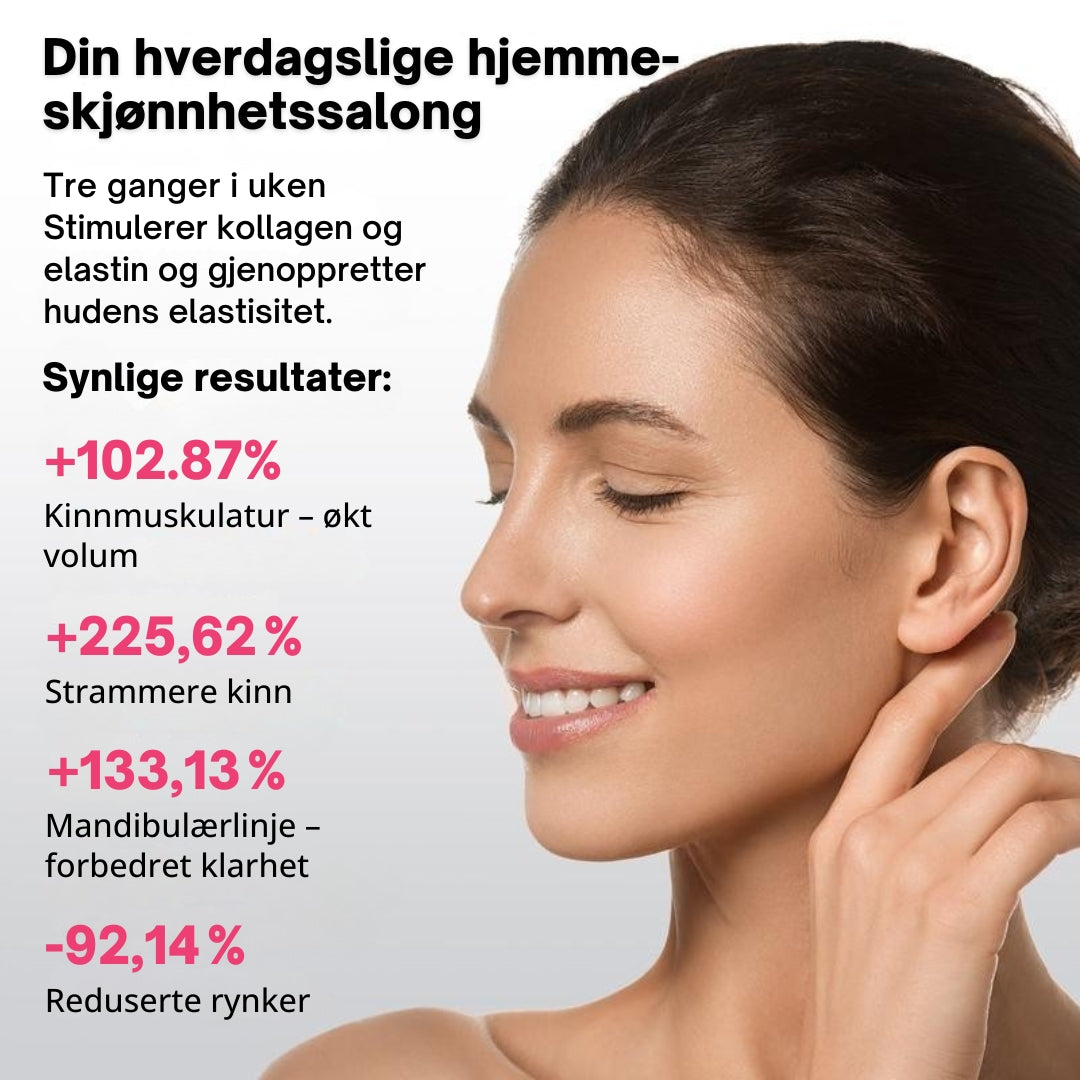 Mikrostrøm Ansiktsapparat + Deep Vita C Kapselkrem