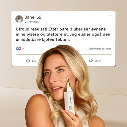 Lunaria Øyeoppfriskende CRYO-serum