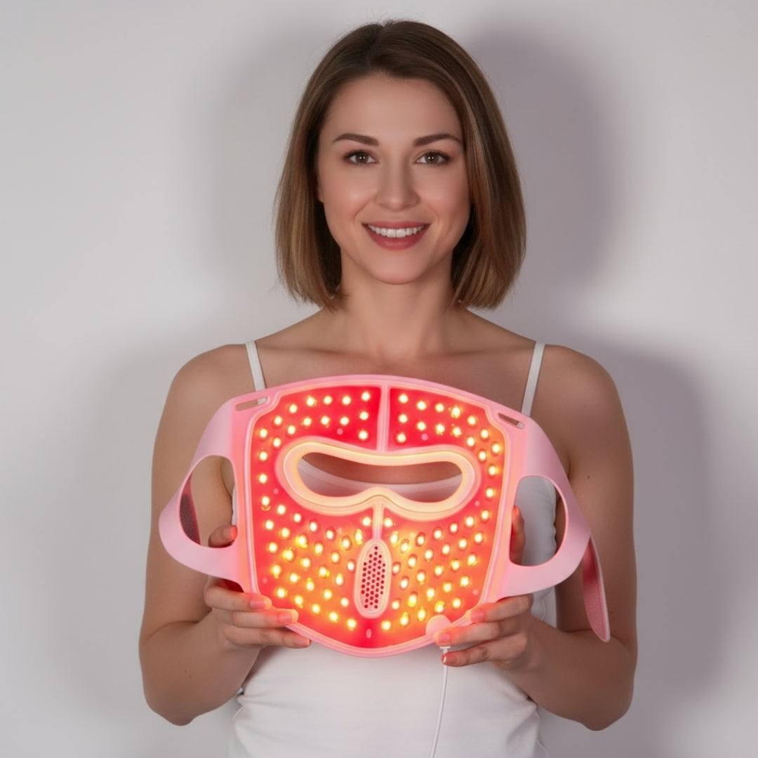 LED Lysterapi Ansiktsmaske 2.0