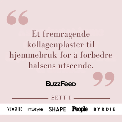Bio-kollagen Anti-age Nakkemaske
