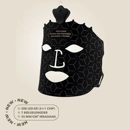 LED Lysterapi Ansiktsmaske - BARE 24 TIMER